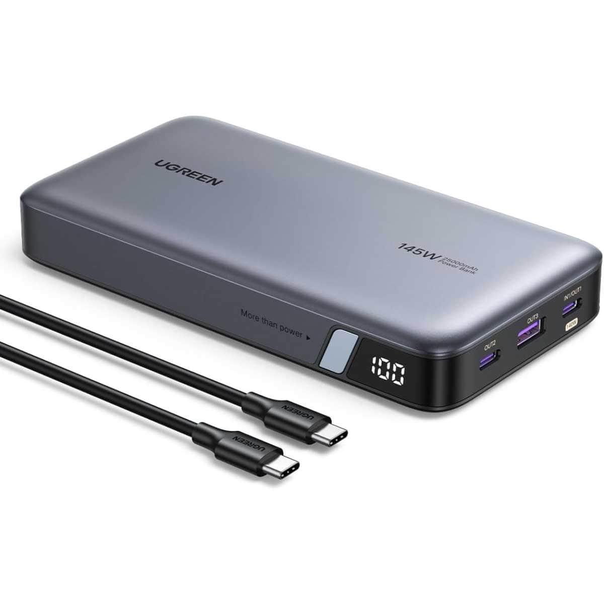 يوجرين باور بانك للابتوب 25000mAh بقدرة 145W