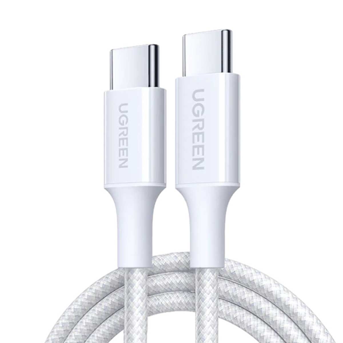 يوجرين كابل USB-C إلى USB-C مضفر بقدرة 100W و5A