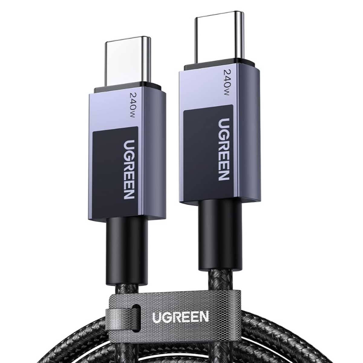 يوجرين كابل USB-C إلى USB-C بطول 2m بقدرة 240W