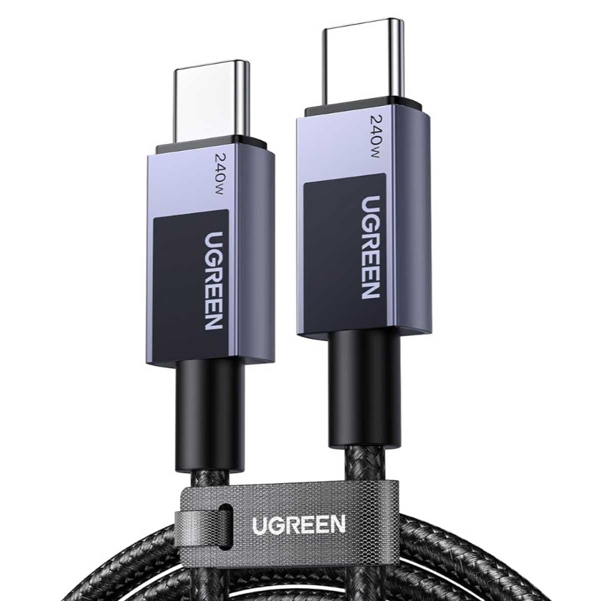 يوجرين كابل USB-C إلى USB-C بطول 2m بقدرة 240W