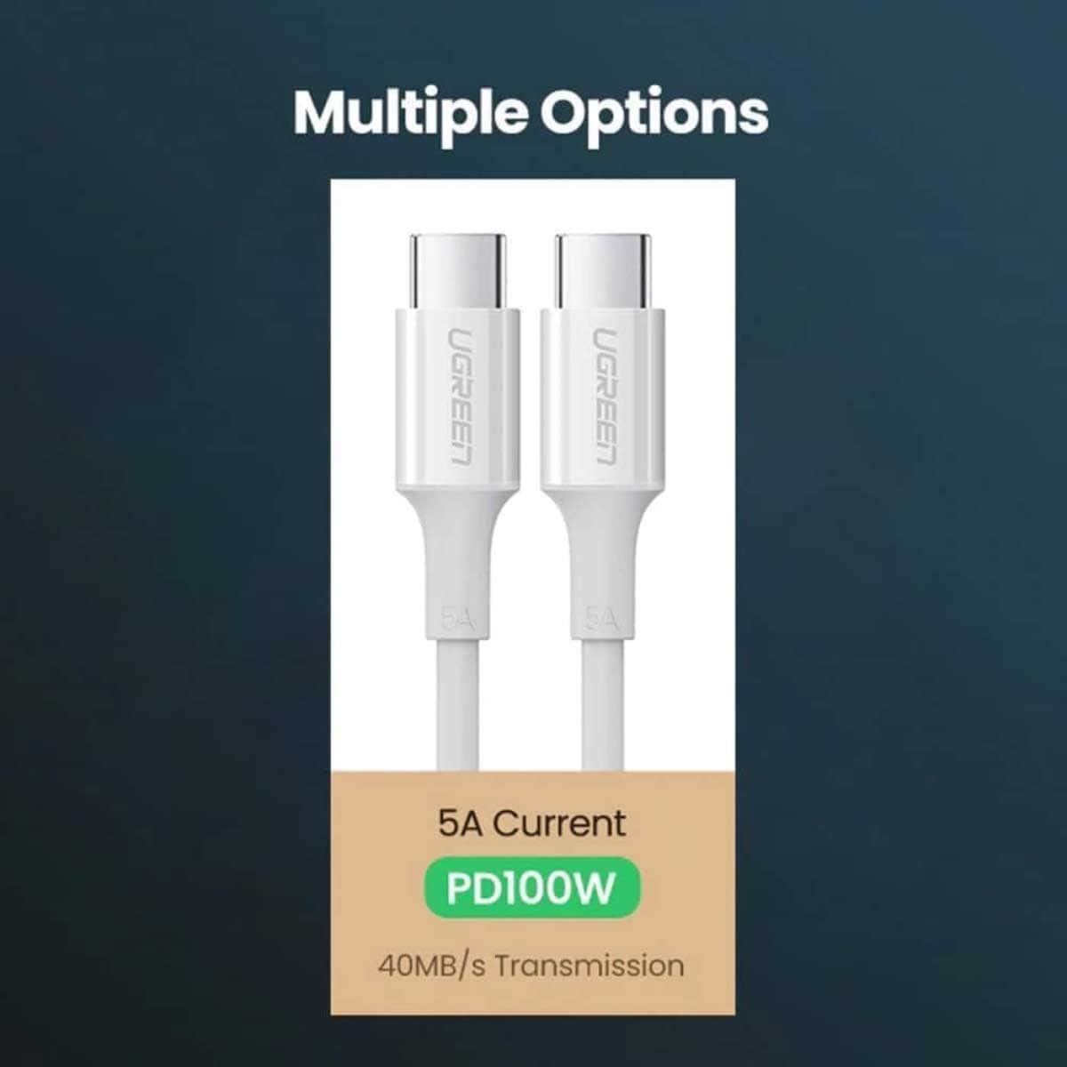 UGREEN 5A USB-C to USB-C Cable