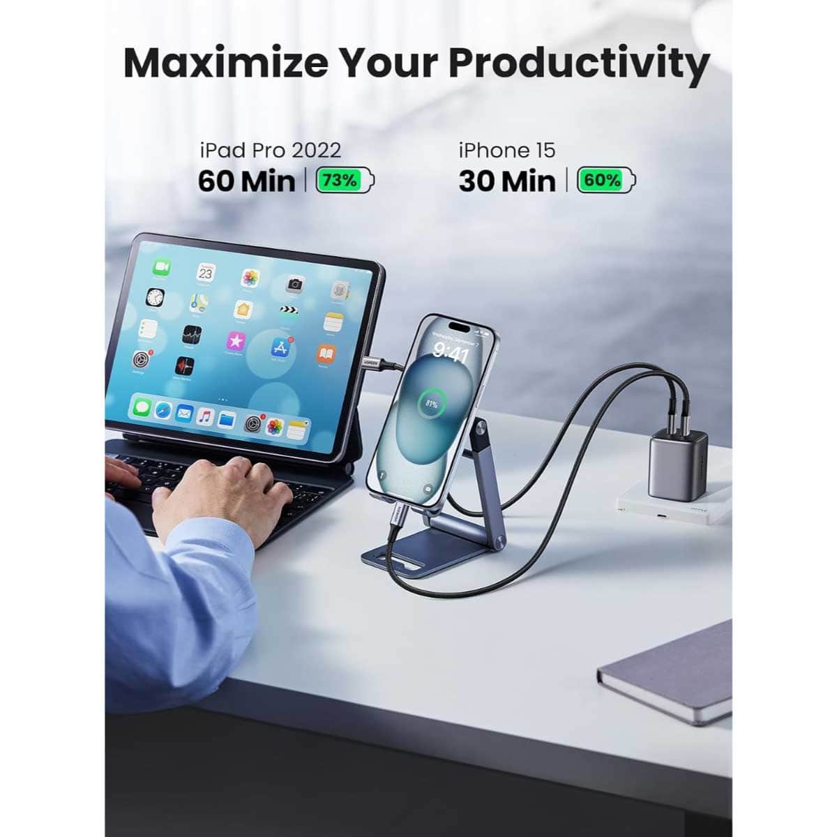 UGREEN 60W USB-C to USB-C Cable