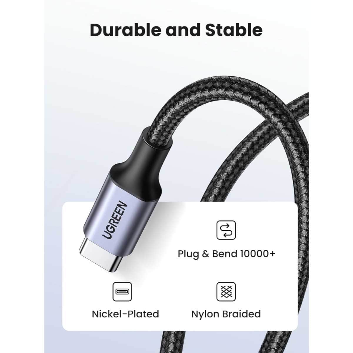 UGREEN 60W USB-C to USB-C Cable