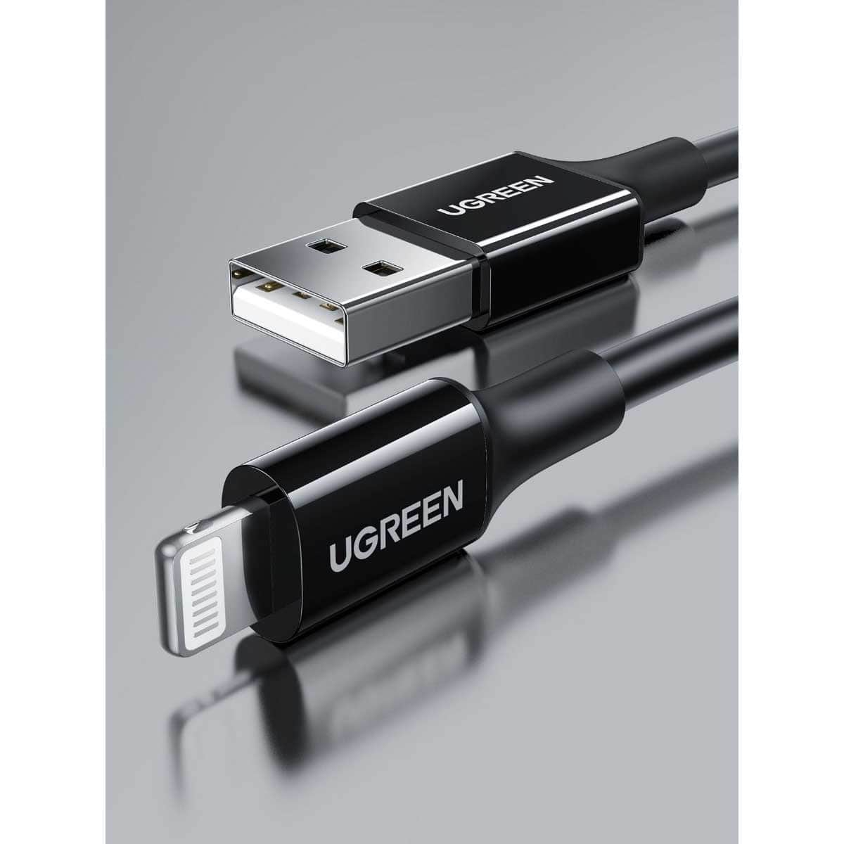 يوجرين US155 كابل USB-A إلى Lightning