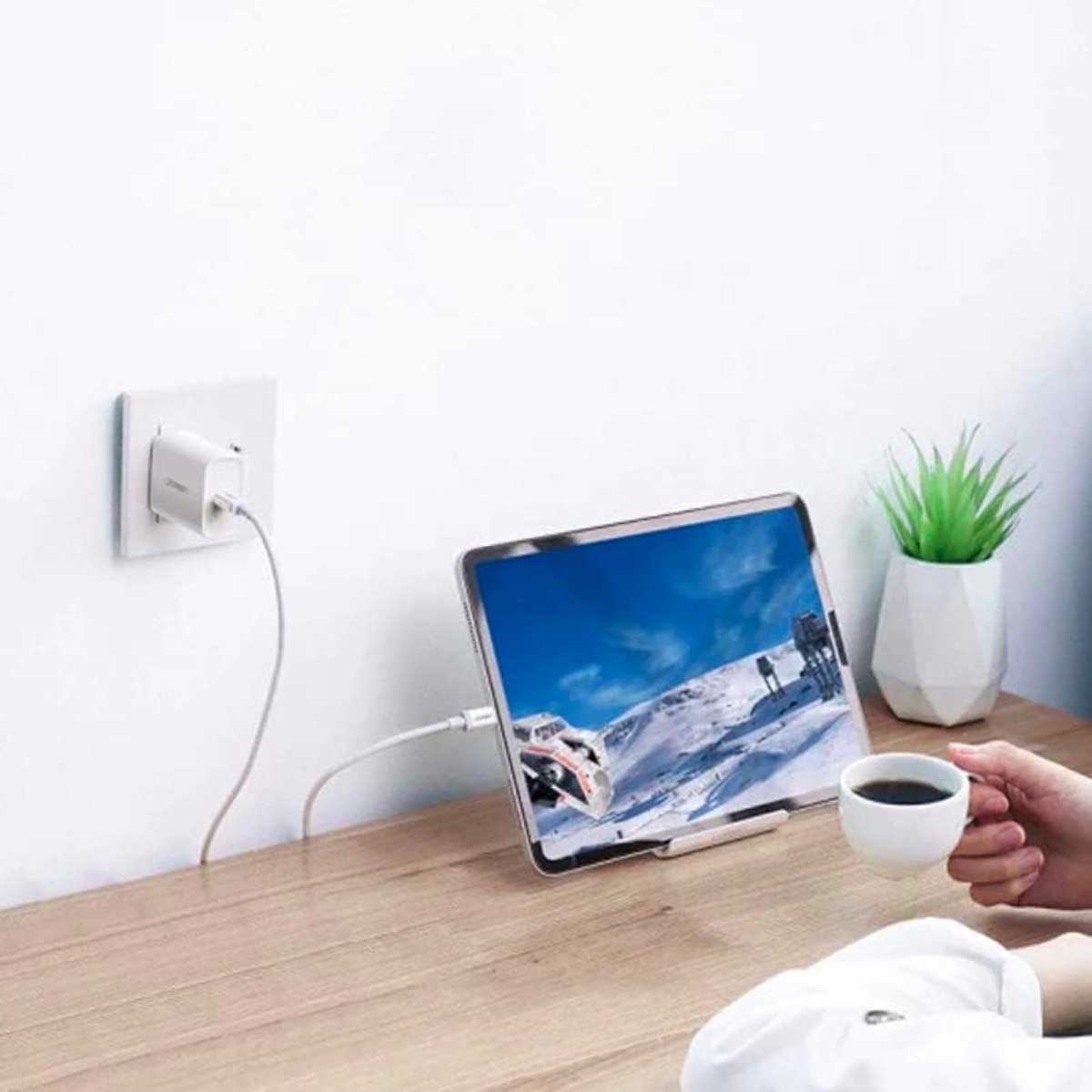 يوجرين US264 كابل USB-C إلى USB-C بقدرة 60W