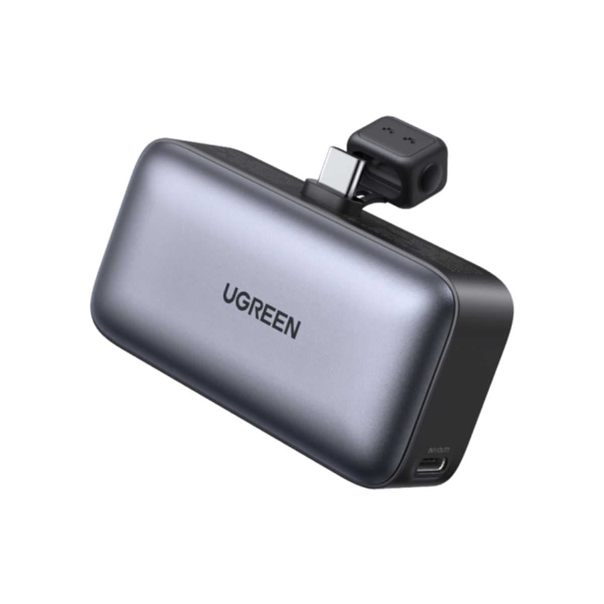 UGREEN 5000mAh 22.5W Built-In USB-C Mini Power Bank
