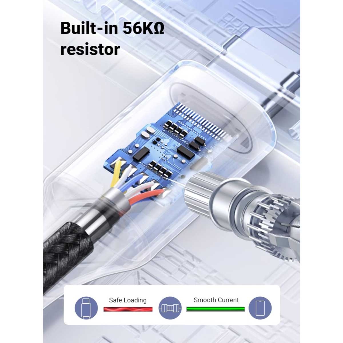 UGREEN Black 1m US288 USB-A to USB-C Cable