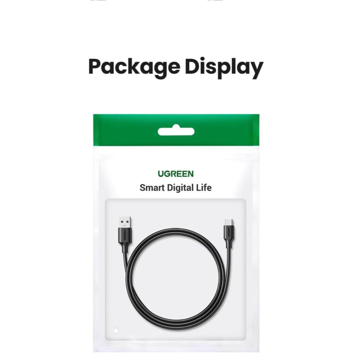 UGREEN US287 USB-A to USB-C Cable