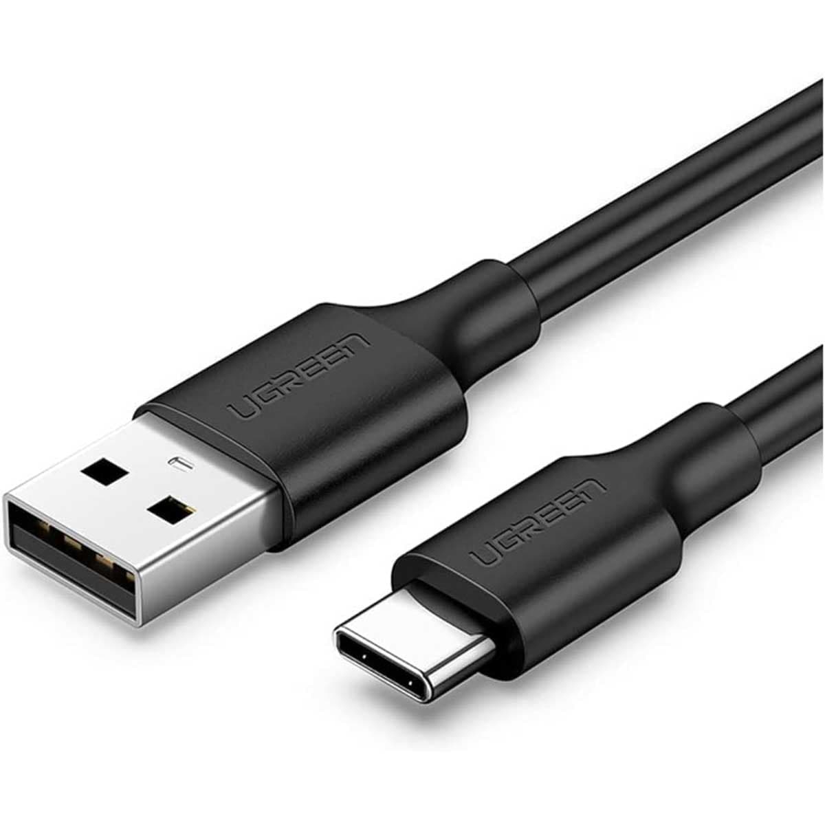 يوجرين كابل USB-A إلى USB-C أسود بطول 3m بقدرة 3A