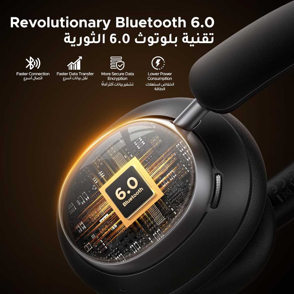 يوجرين HiTune Max6 Studio Pro سماعات رأس لاسلكية فوق الأذن
