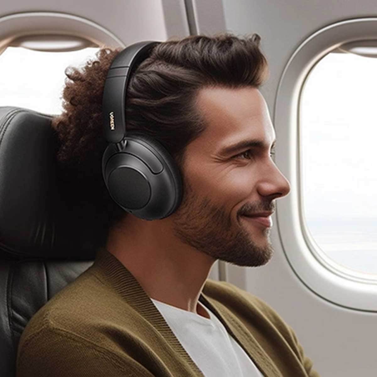 يوجرين HiTune Max 2 HP205 سماعات رأس لاسلكية فوق الأذن مع إلغاء الضوضاء النشط
