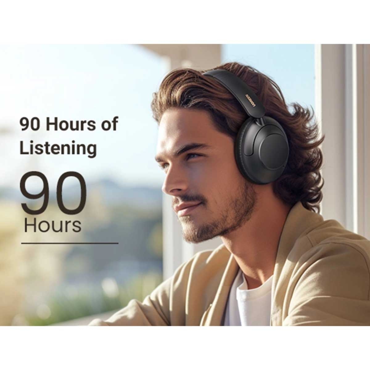 يوجرين HiTune Max 2 HP205 سماعات رأس لاسلكية فوق الأذن مع إلغاء الضوضاء النشط