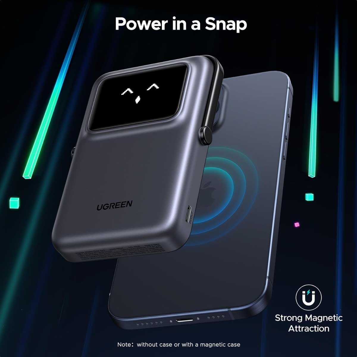 يوجرين Uno باور بانك مغناطيسي 10000mAh بقدرة 20W