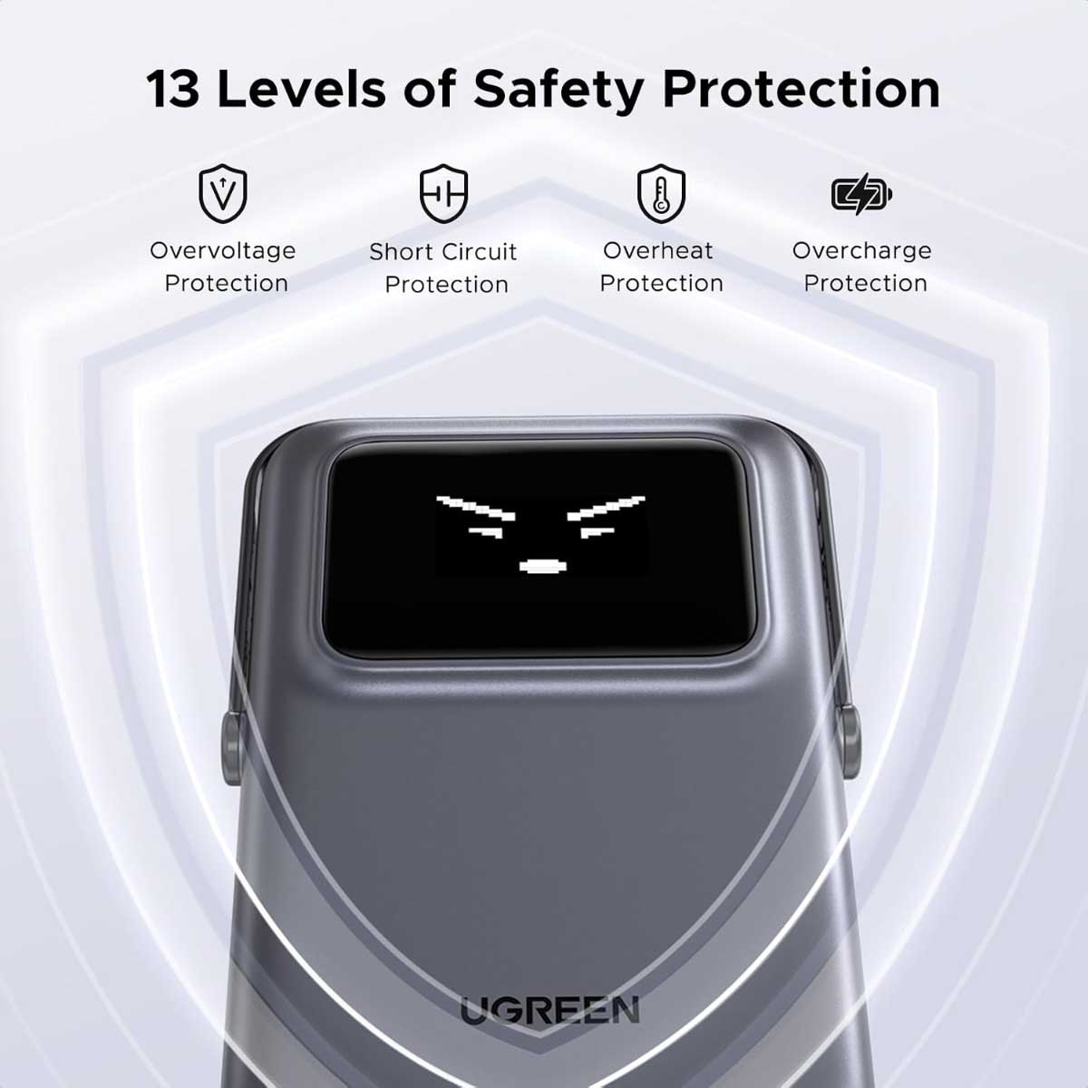 يوجرين Uno باور بانك مغناطيسي 10000mAh بقدرة 20W
