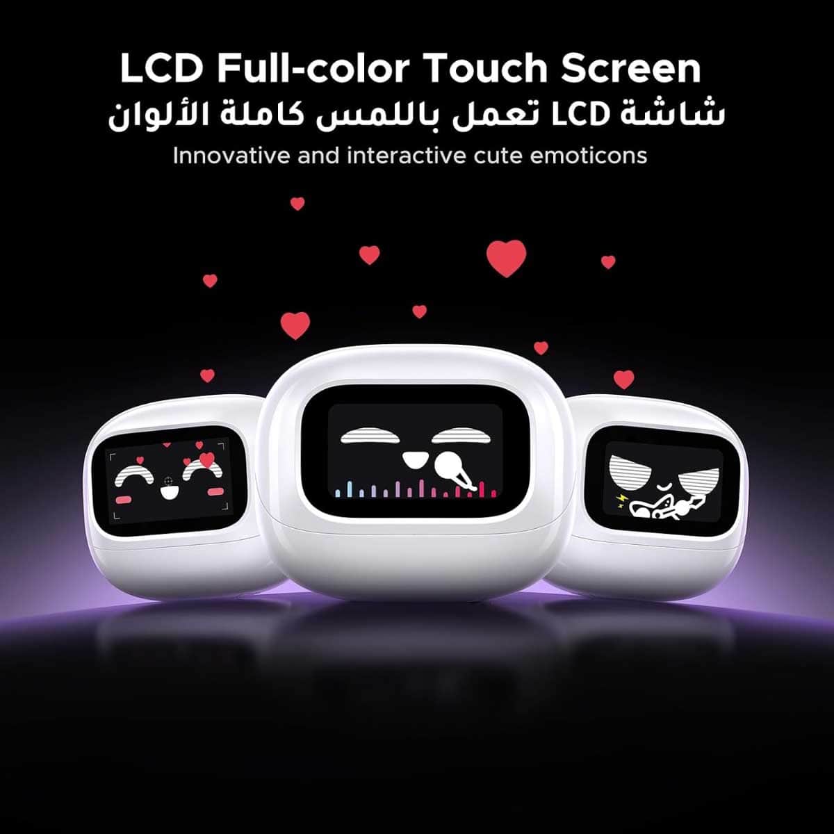 يوجرين EchoBuds Magic ANC سماعات أذن لاسلكية حقيقية مع إلغاء الضوضاء النشط