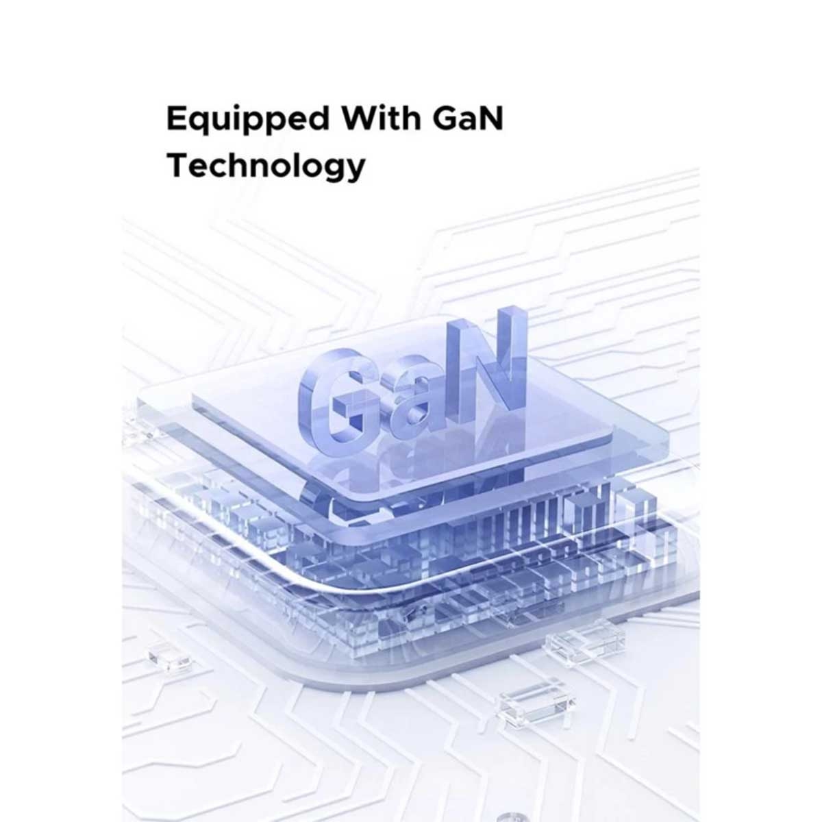 يوجرين شاحن حائط USB-C GaN رمادي بقدرة 30W
