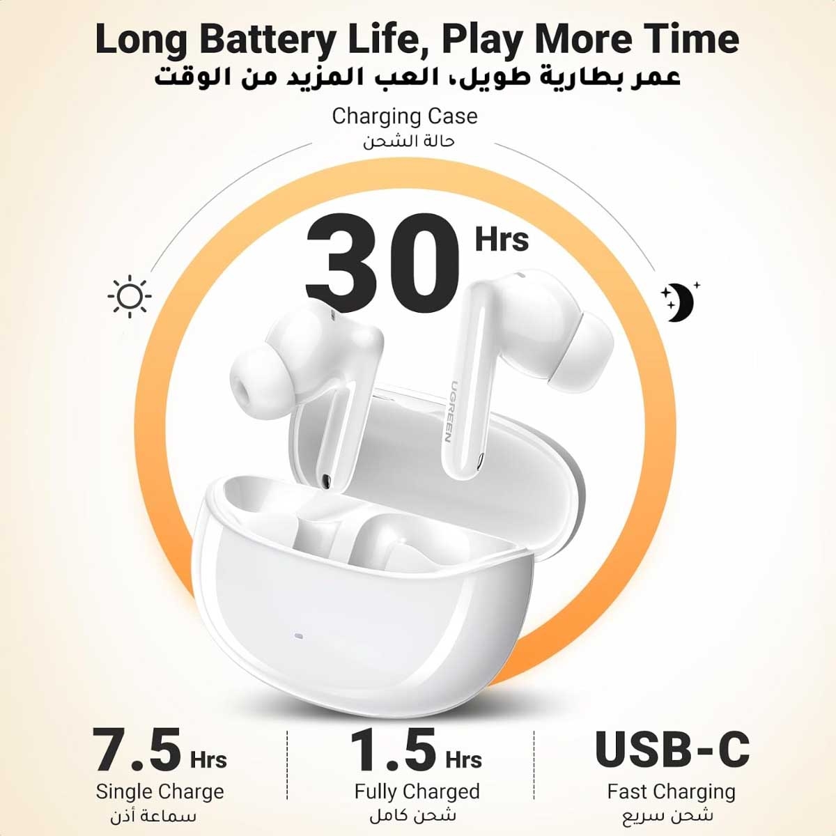 يوجرين HiTune T3 Pro سماعات أذن لاسلكية حقيقية
