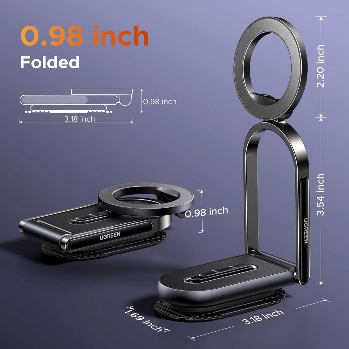 UGREEN Magnetic Dashboard Car Phone Mount