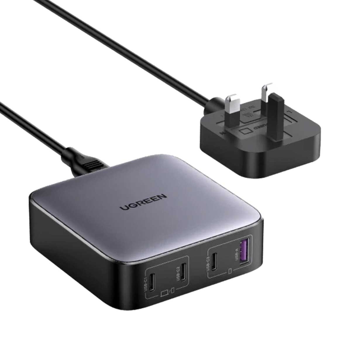 يوجرين Nexode محطة شحن USB-C بقدرة 100W مع 4 منافذ