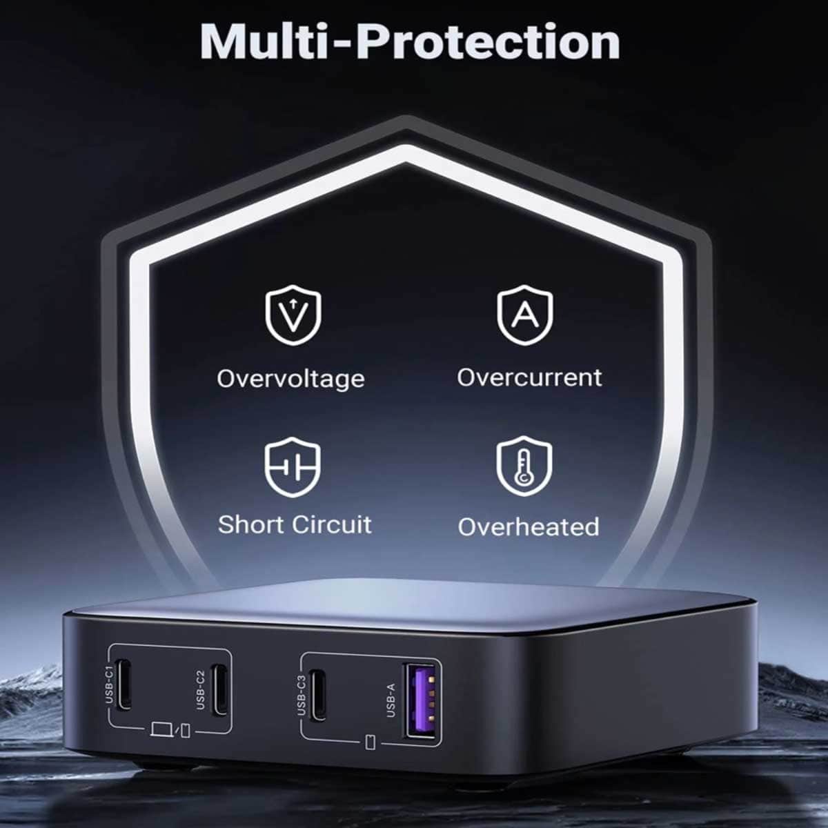 UGREEN Nexode 100W 4-Port USB-C Charging Station