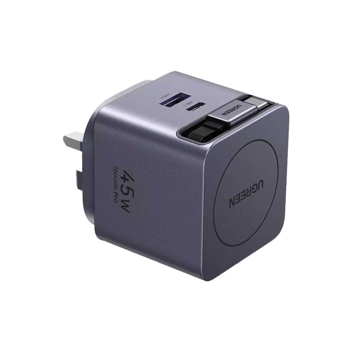 UGREEN Nexode Pro X614 45W 2-Port GaN Wall Charger with USB-C Cable