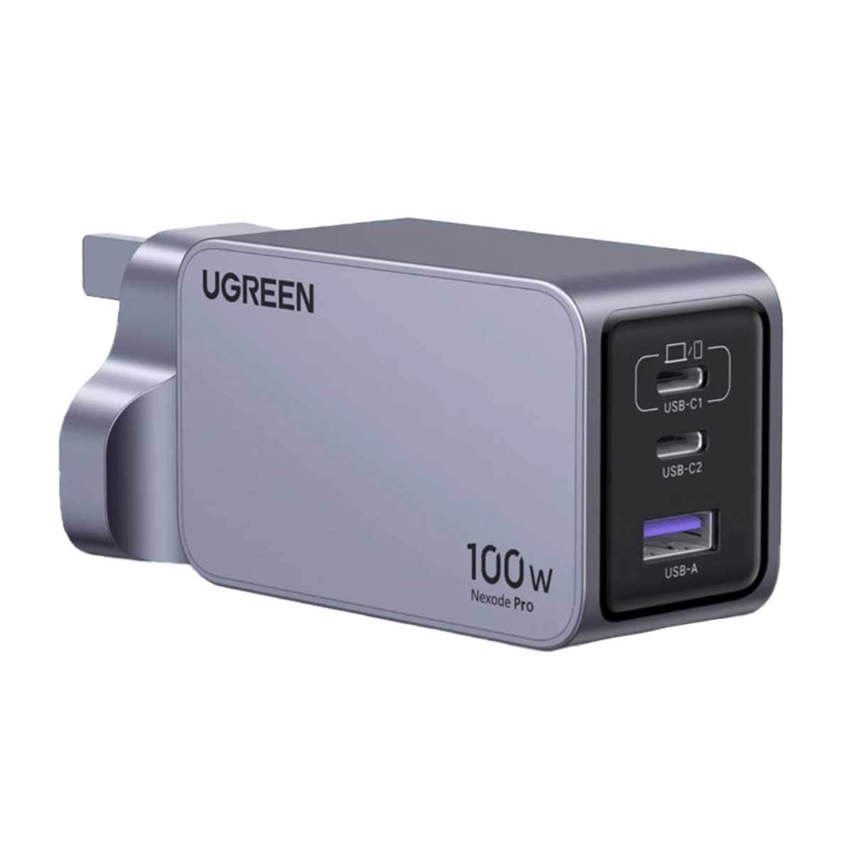 UGREEN Nexode Pro X757 100W 4-Port GaN Wall Charger with USB-C Cable