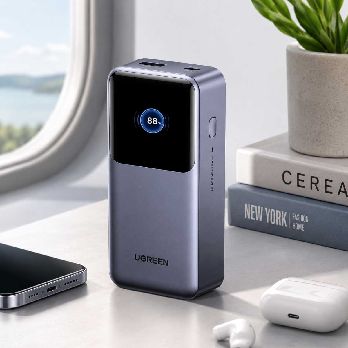 يوجرين PB721 باور بانك 20000mAh بقدرة 130W