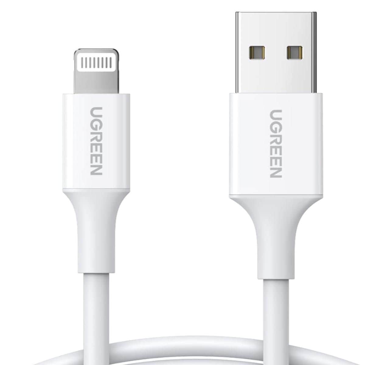 UGREEN White 1m 20W USB to Lightning Cable