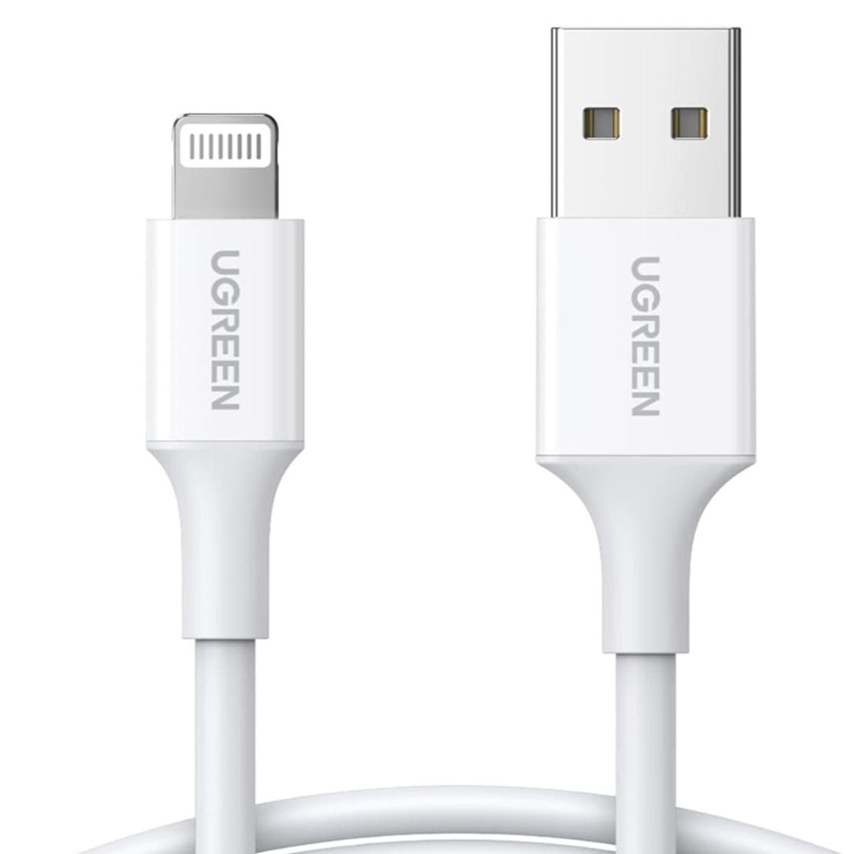 يوجرين كابل USB إلى Lightning أبيض بطول 1m بقدرة 20W