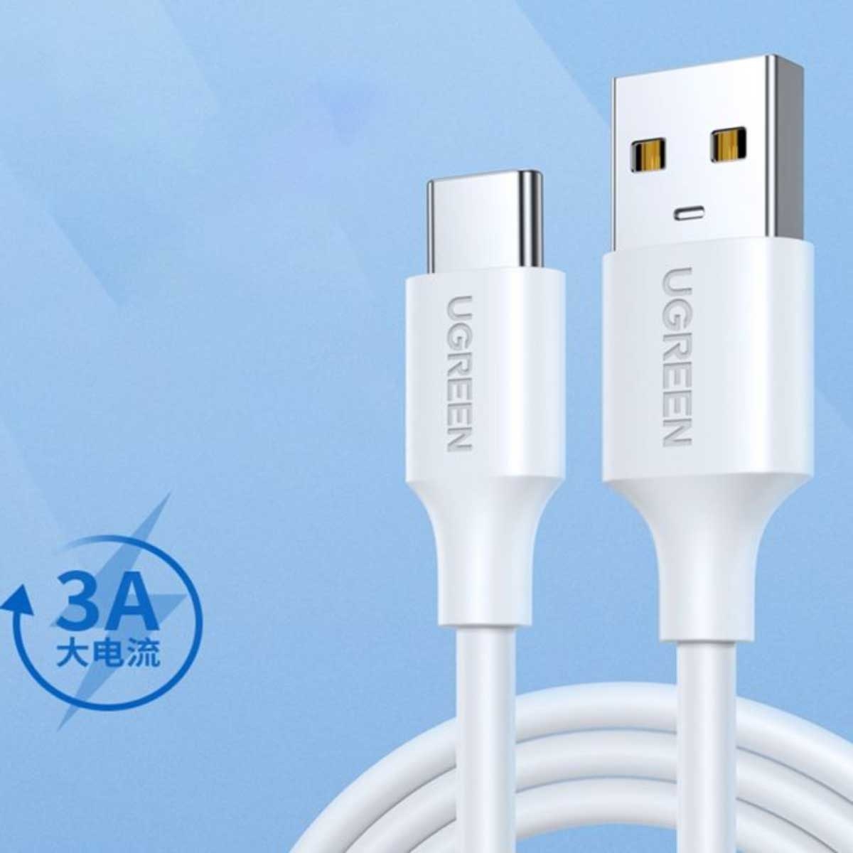يوجرين US287 كابل USB-A إلى USB-C