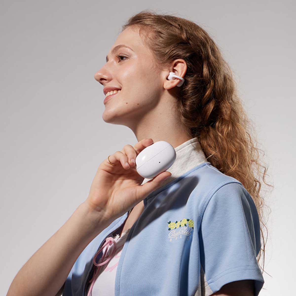 يوجرين ClipBuds Pro S8 أبيض سماعات أذن لاسلكية مفتوحة