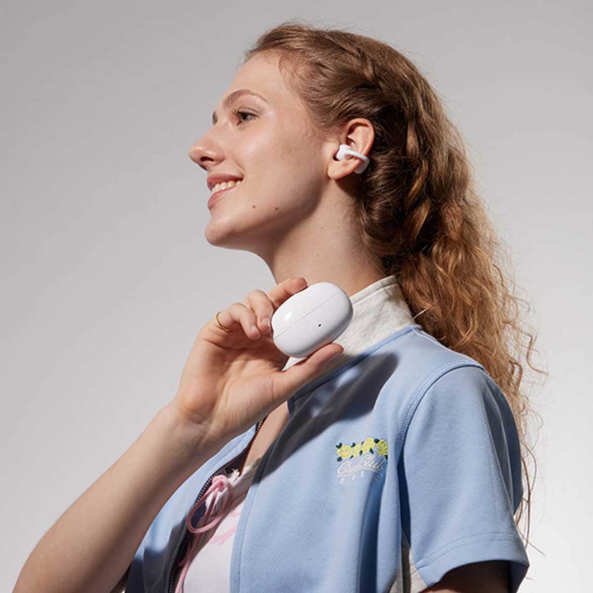 يوجرين ClipBuds Pro S8 أبيض سماعات أذن لاسلكية مفتوحة