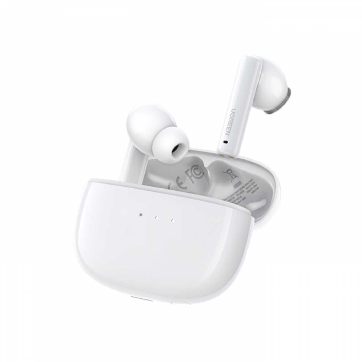 UGREEN White HiTune T3 True Wireless Earbuds
