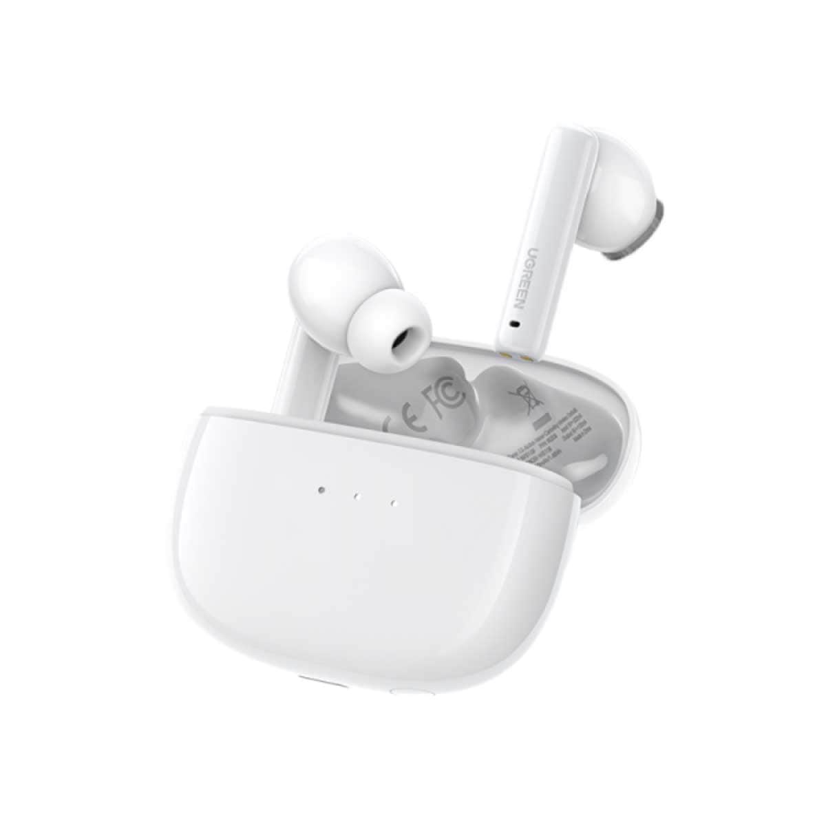 UGREEN White HiTune T3 True Wireless Earbuds