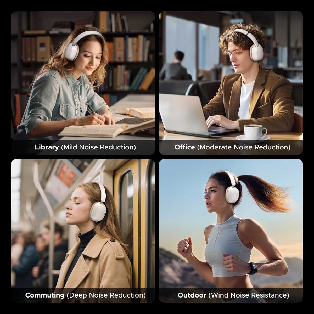 UGREEN Max5C ANC Wireless Over Ear Headphones