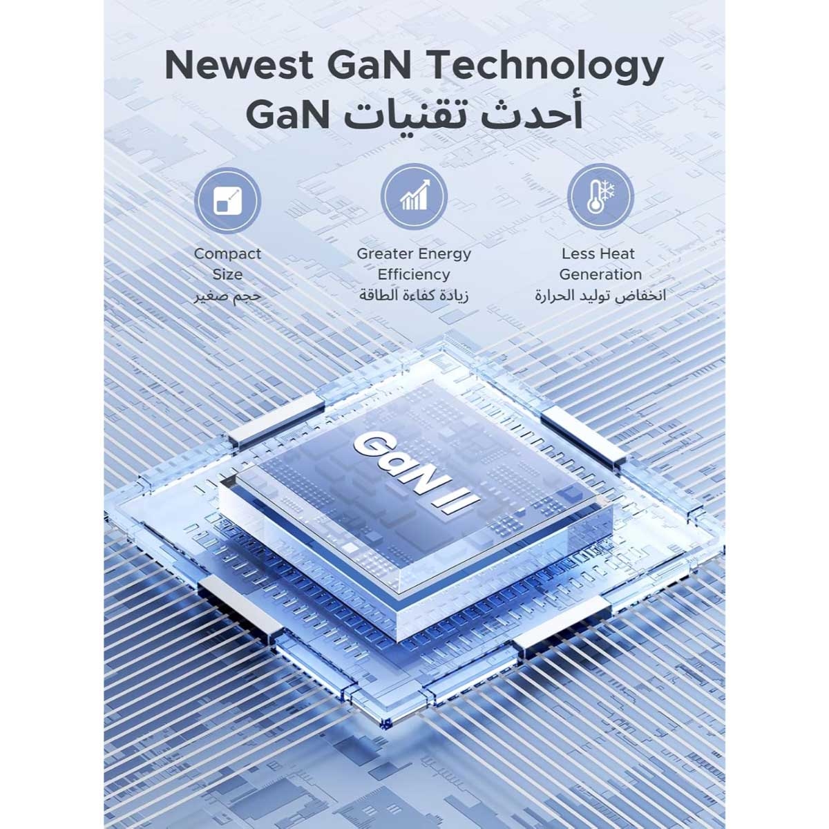 يوجرين Zapix شاحن حائط USB-C بقدرة 25W مع كابل USB-C بطول 1m وقدرة 60W