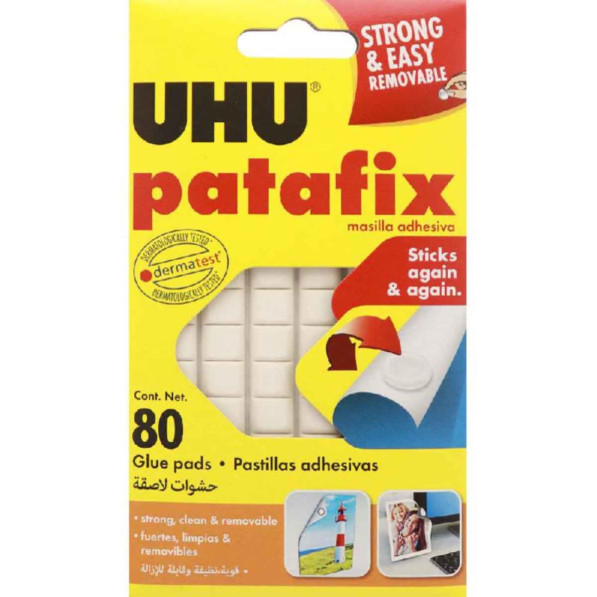 UHU 50g White Patafix Adhesive Putty