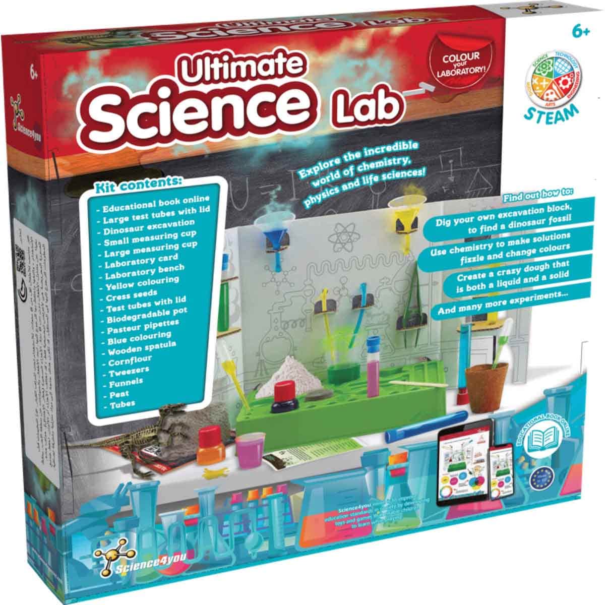 Science4You Ultimate Science Kit Unisex, 5-7 Years