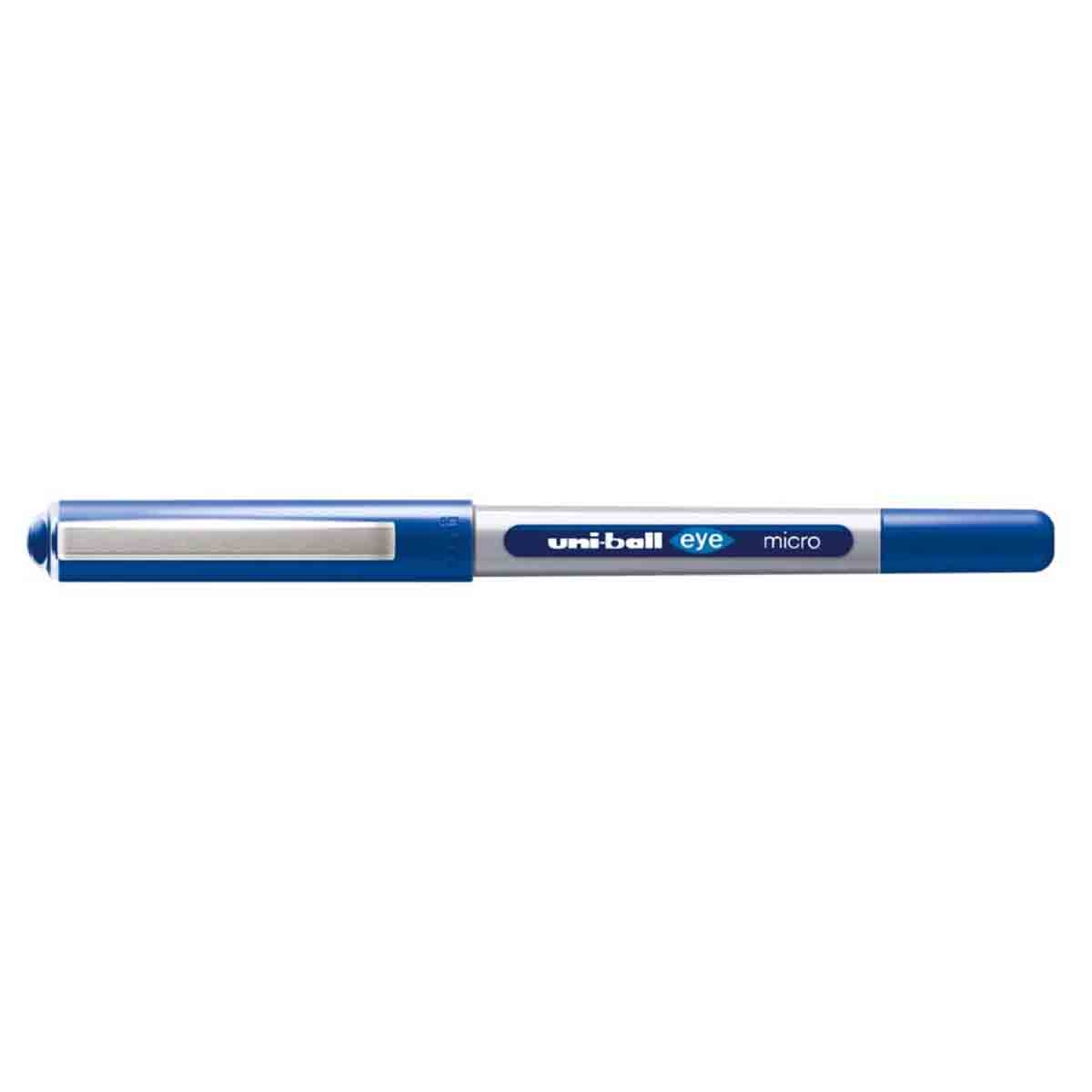 Uni-Ball 0.5mm Fine Tip Blue Micro Rollerball Pen