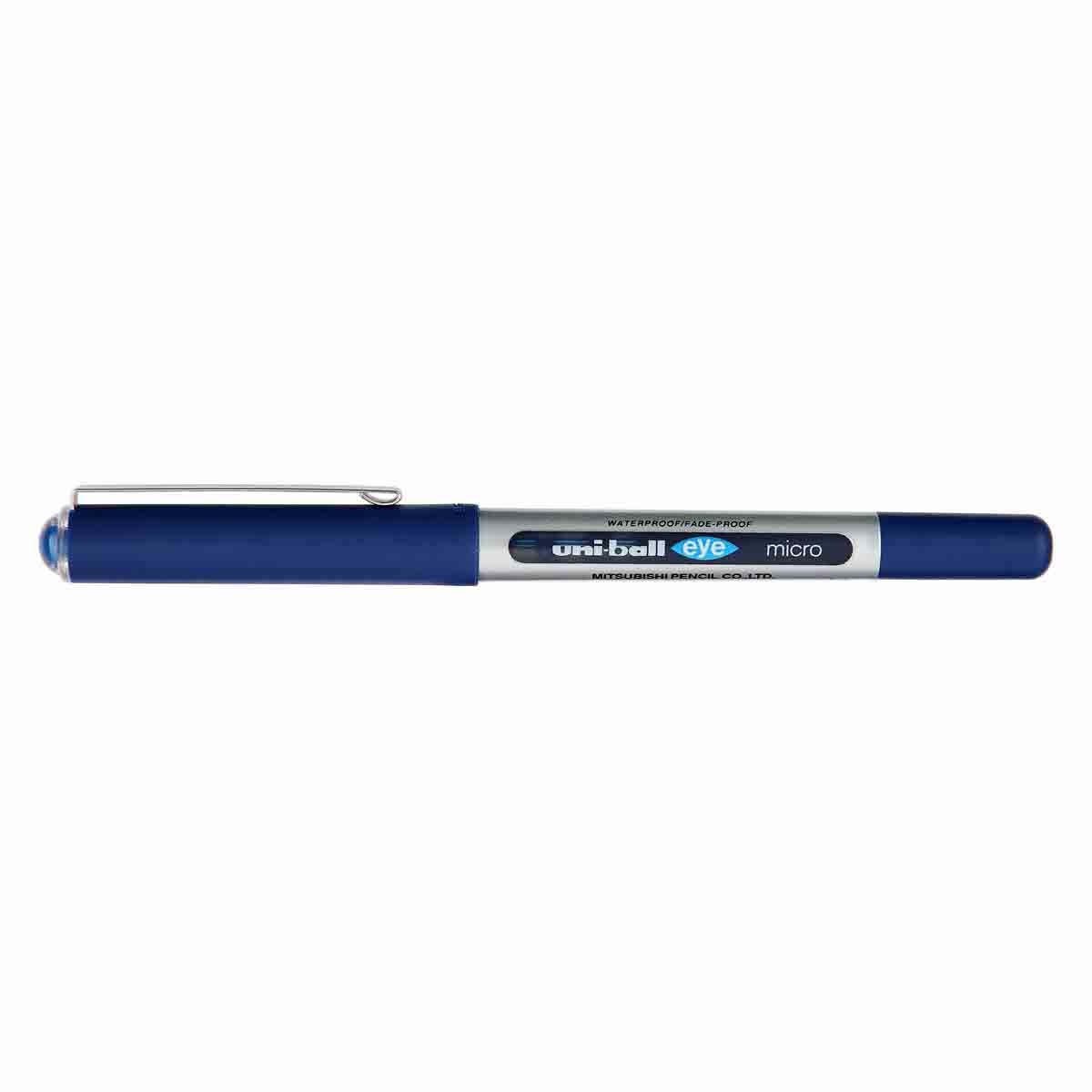 Uni-Ball 0.5mm Fine Tip Blue Micro Rollerball Pen