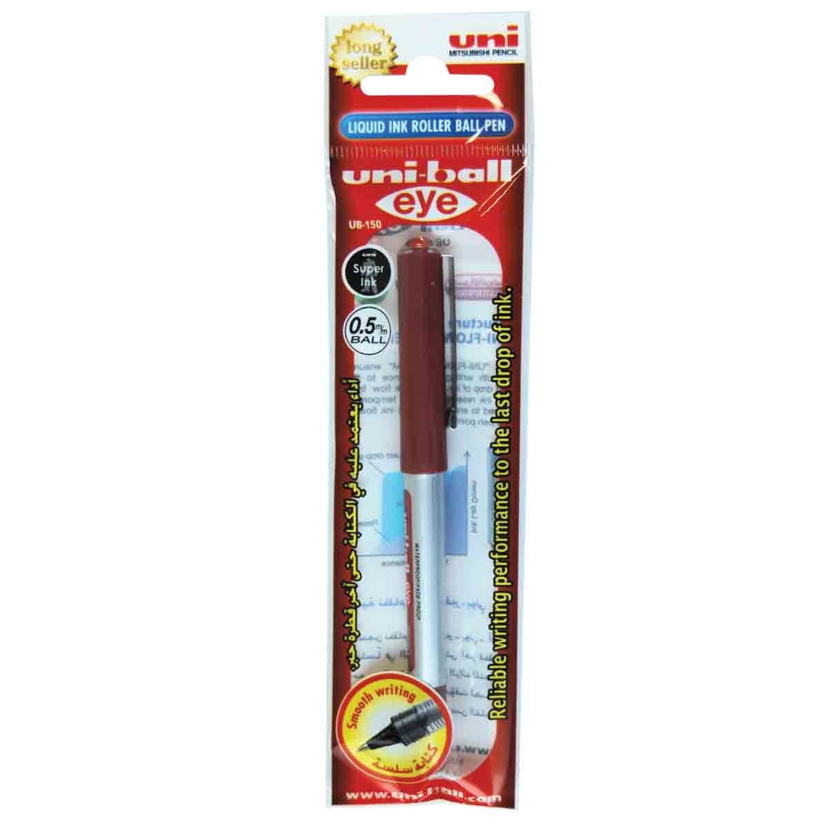 Uni-Ball 0.5mm Fine Tip Red Micro Rollerball Pen