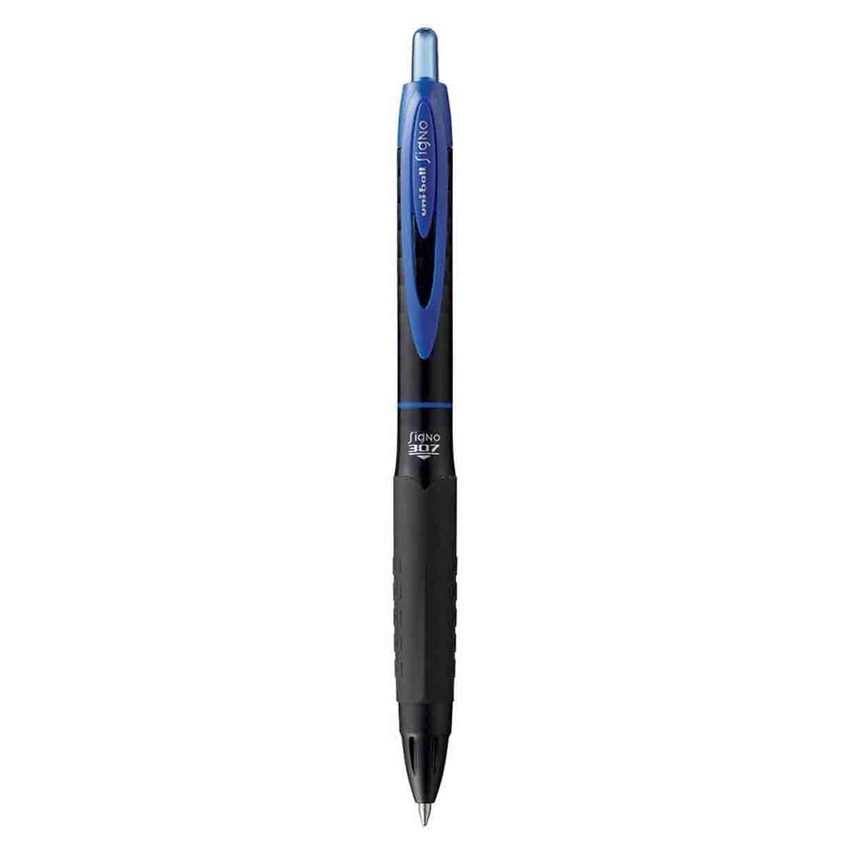 Uni-Ball 0.7mm Signo Retractable Blue Rollerball Pen