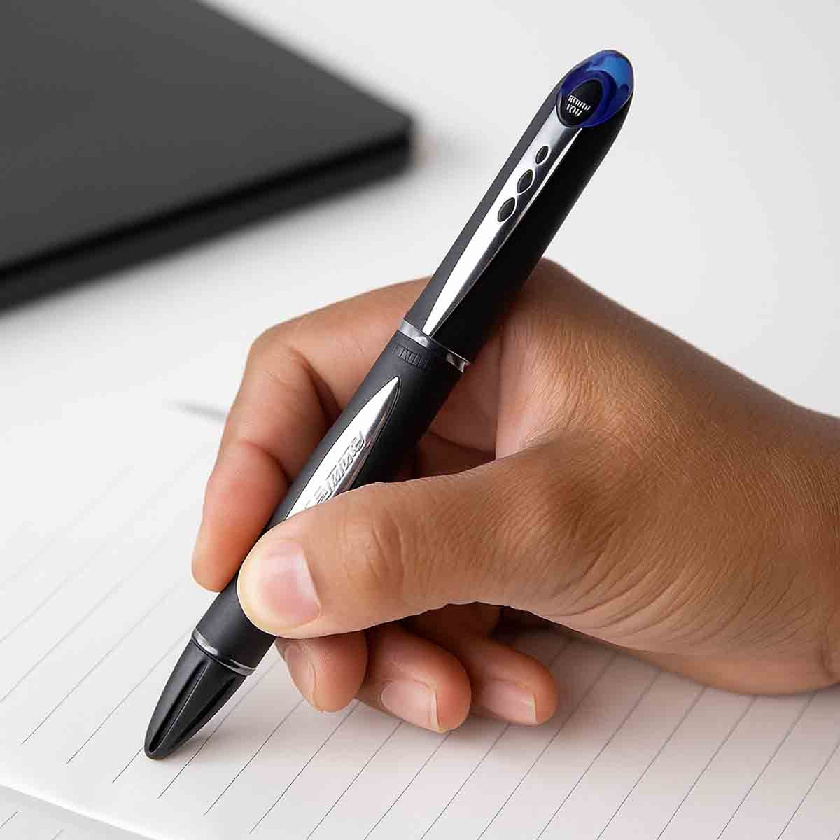 Uni-Ball 1.0mm Jetstream Blue Rollerball Pen