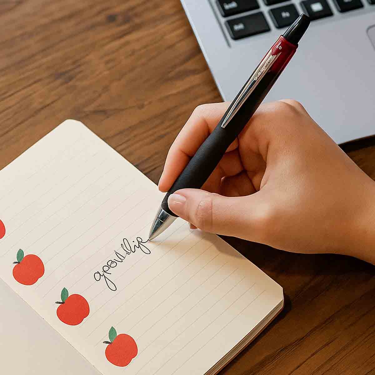 Uni-Ball 1.0mm Jetstream Retractable Roller Red Ball Pen