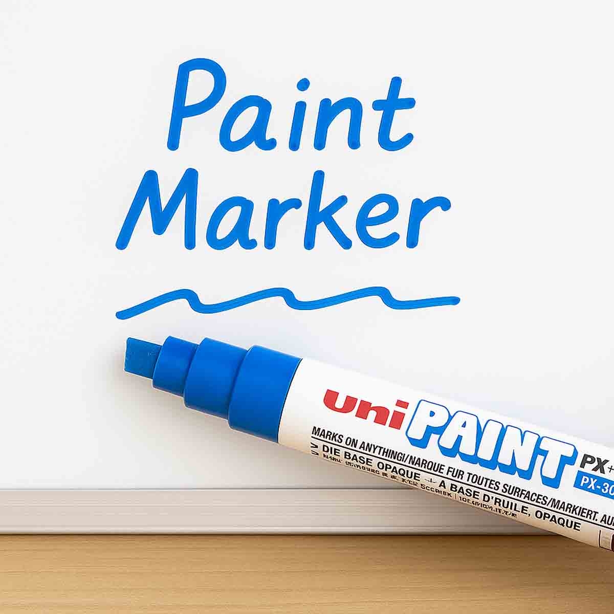 Uni-Ball Blue Bullet Paint Marker