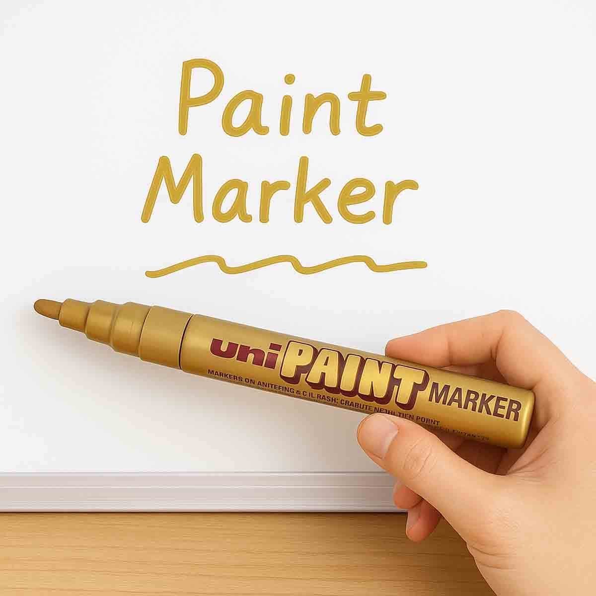 Uni-Ball MI-PX20-01GD Gold Bullet Paint Marker