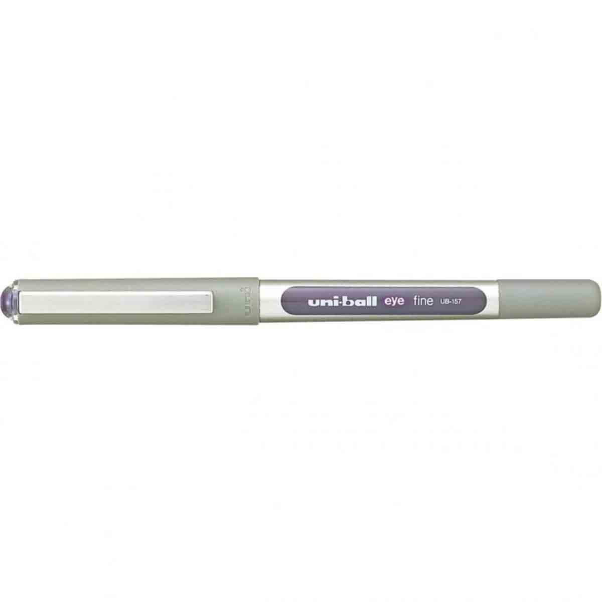 Uni-Ball MI-UB157-06COL 0.7mm Eye Fine Tip Roller Ball Pen, Pack of 6