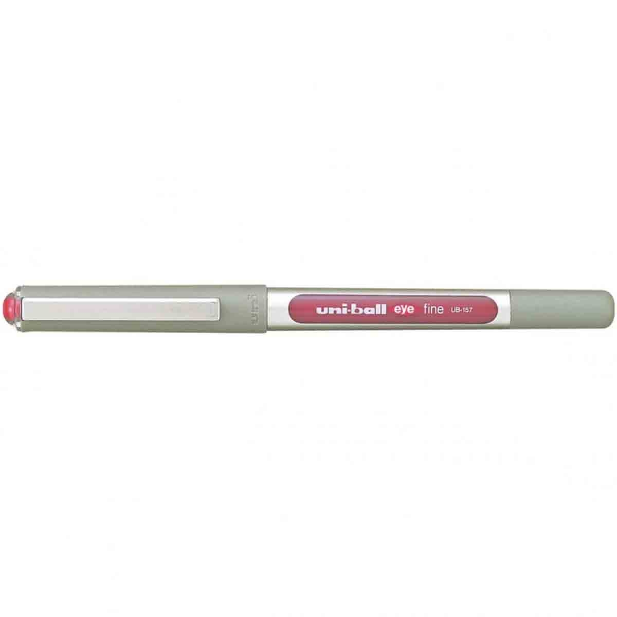 Uni-Ball MI-UB157-06COL 0.7mm Eye Fine Tip Roller Ball Pen, Pack of 6
