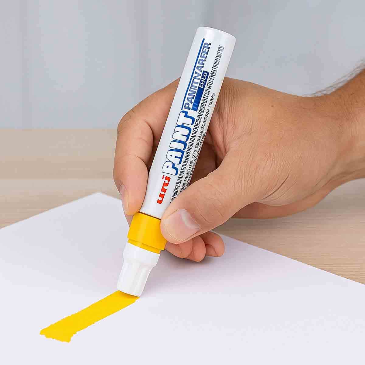 Uni-Ball Yellow Bullet Paint Marker