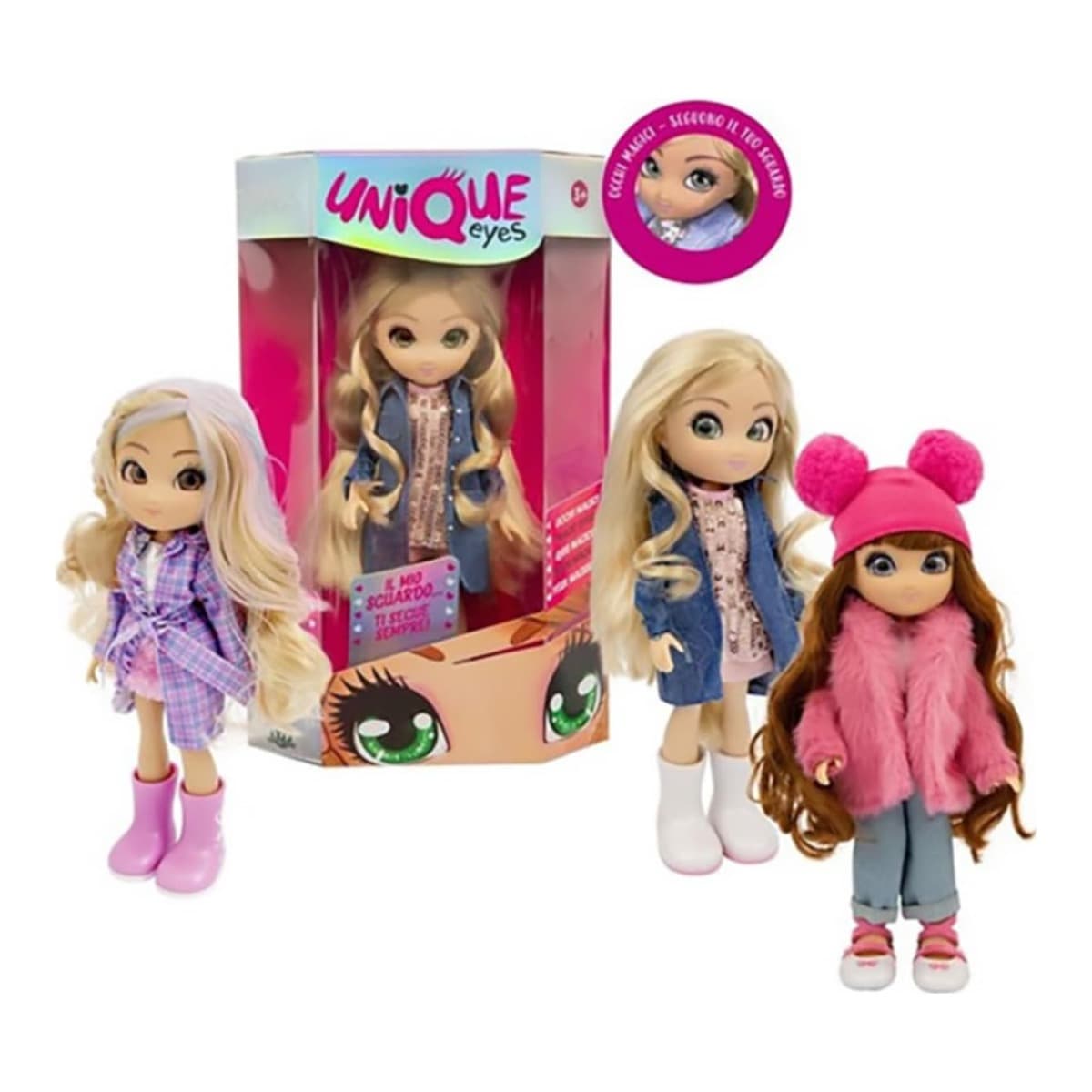 Unique Eyes Wave 1 Assorted Fashion Doll Girls, 3-4 Years